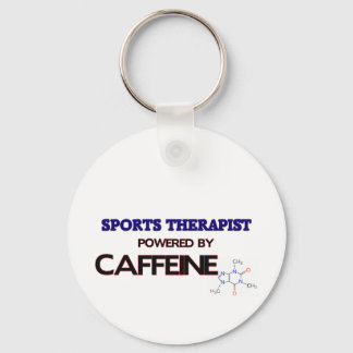 Porte-clés Thérapeute du sport Powered by caffeine