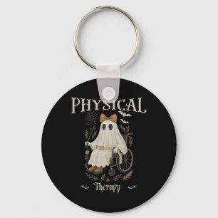 Porte-clés Thérapie Physique Fantôme Floral Halloween Éffraya