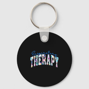 Porte-clés Thérapie Respiratoire Minimale Drôle Thérapeute Rt