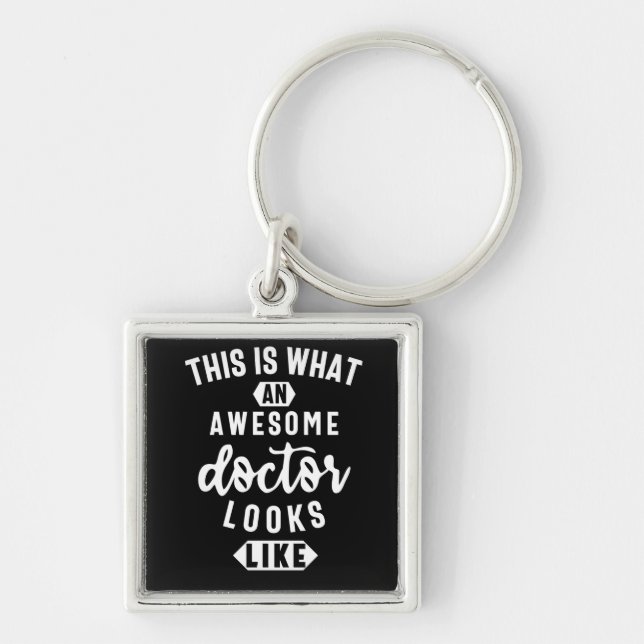 Porte-clés This Is What An Awesome Doctor Looks Like (Devant)