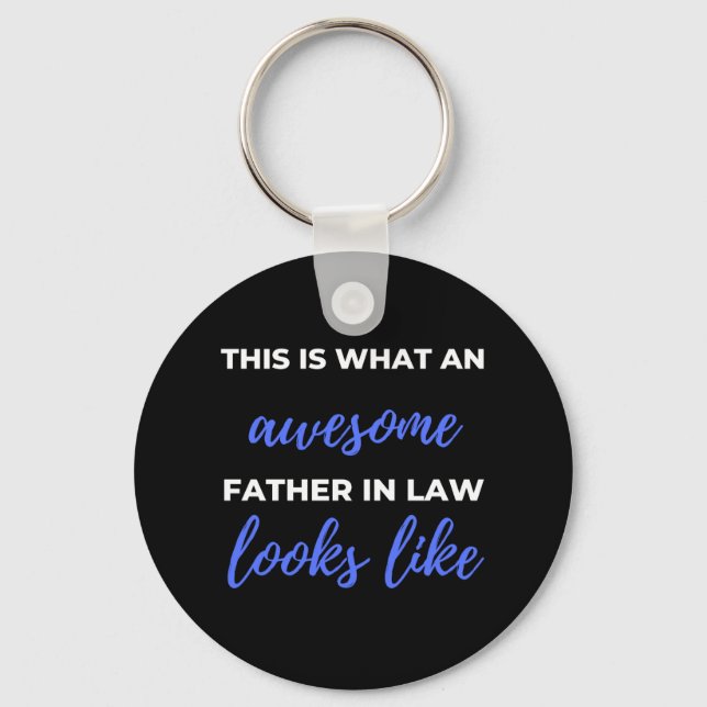 Porte-clés This Is What An Awesome Father (Recto)