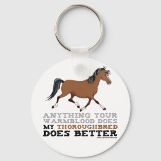 Porte-clés Thoroughbreds le font mieux