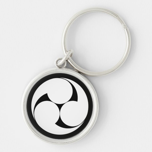 Porte-clés Three clockwise swirls (Devant)