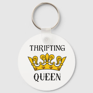 Porte-clés Thrifting Queen- Funny Bargain Hunter's Quotes T-