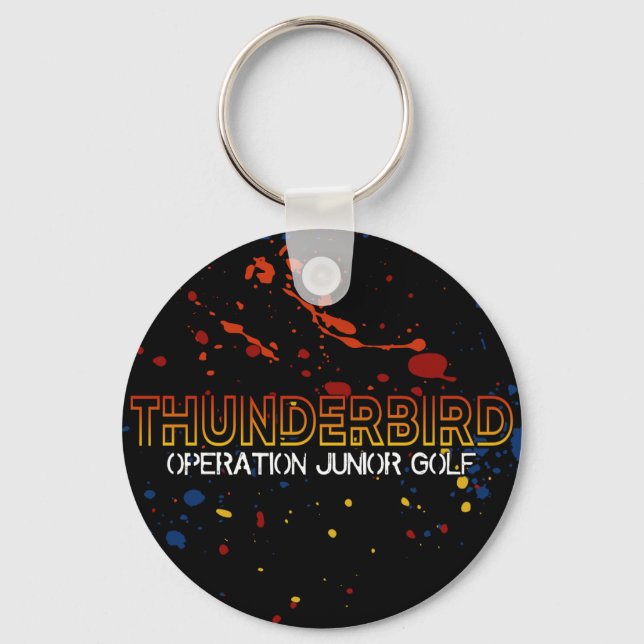 Porte-clés Thunderbird Golf Porte - clé - Splatter QR (Recto)