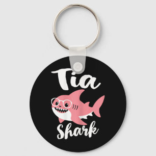 Porte-clés Tia Shark Fête des mères grand-mère drôle