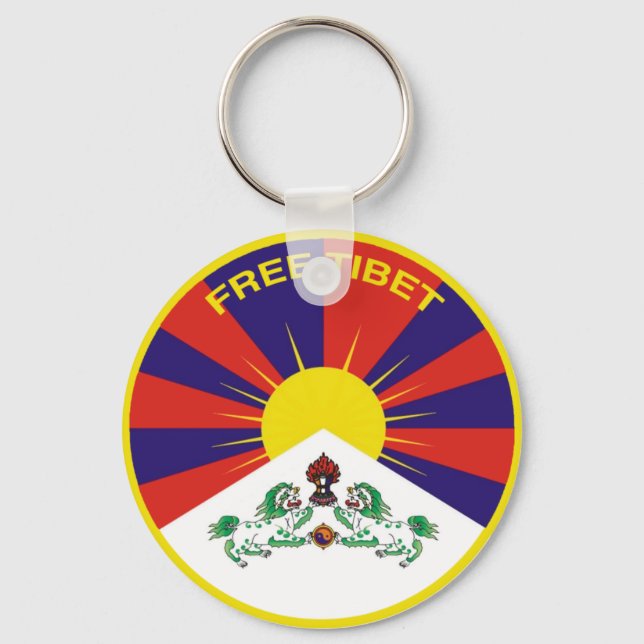 Porte-clés Tibet libre (Recto)