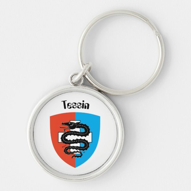 Porte-clés Ticino Tessin (Devant)
