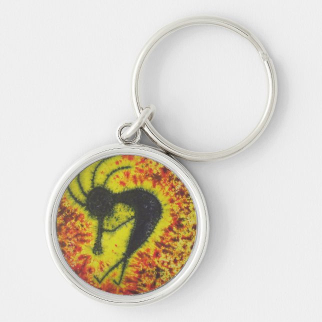 Porte-clés Tie Dye Kokopelli Porte - clé (Devant)