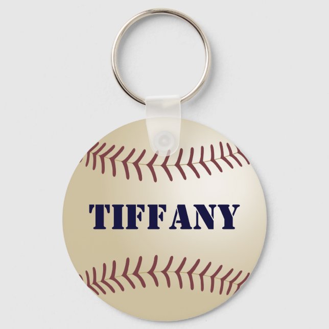 Porte-clés Tiffany Baseball Keychain (Recto)