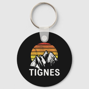 Porte-clés Tignes France Alpes Ski Resort Snowboard