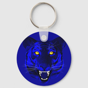 Porte-clés Tigre bleu