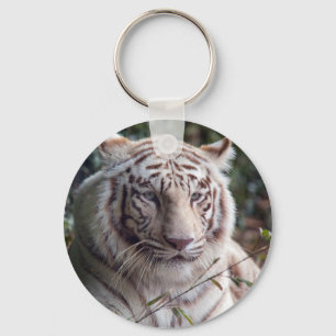 Porte-clés Tigre de Bengale blanc