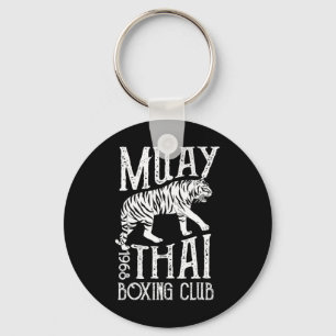 Porte-clés Tigre de Muay Thai Formation MMA Combat de rue Kic