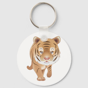 Porte-clés Tigre doux