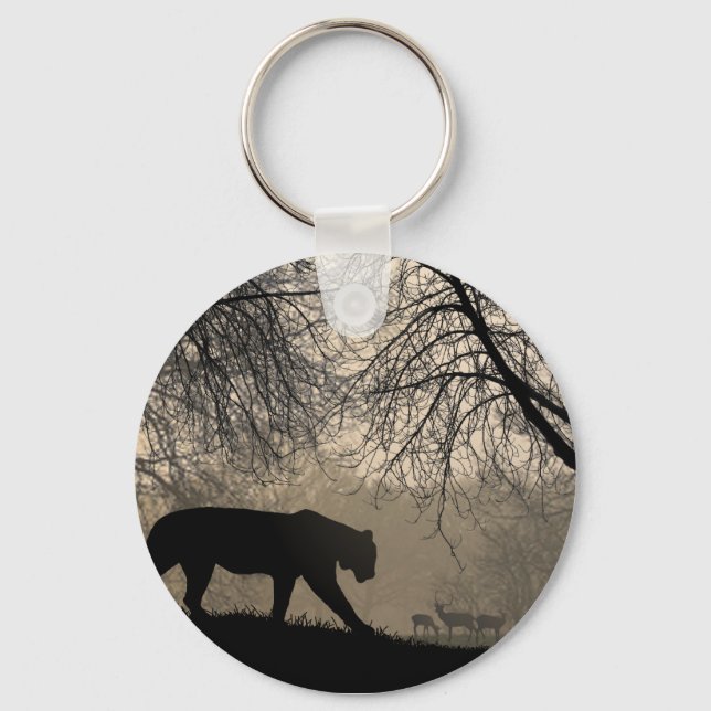 Porte-clés Tigre et cerf (Recto)
