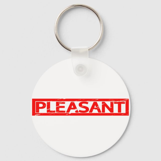 Porte-clés Timbre agréable (Recto)