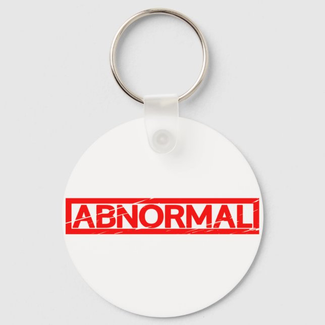 Porte-clés Timbre anormal (Recto)