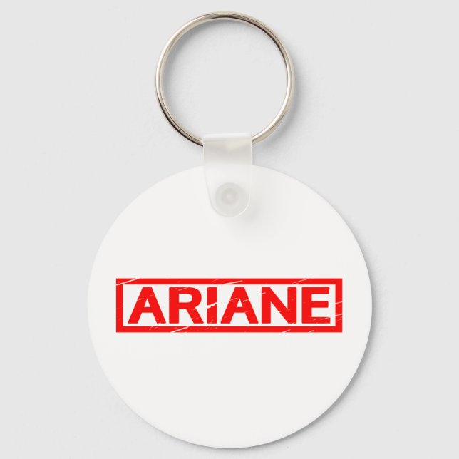 Porte-clés Timbre Ariane (Recto)