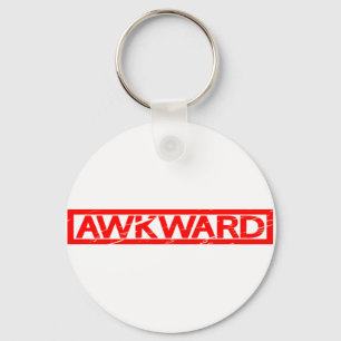 Porte-clés Timbre Awkward