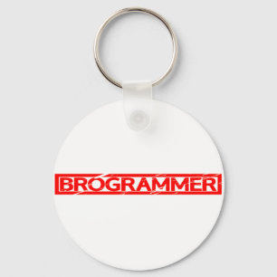 Porte-clés Timbre Brogrammer