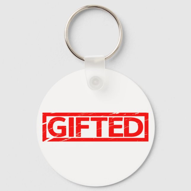 Porte-clés Timbre cadeau (Recto)