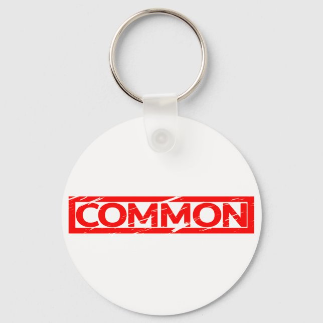 Porte-clés Timbre commun (Recto)