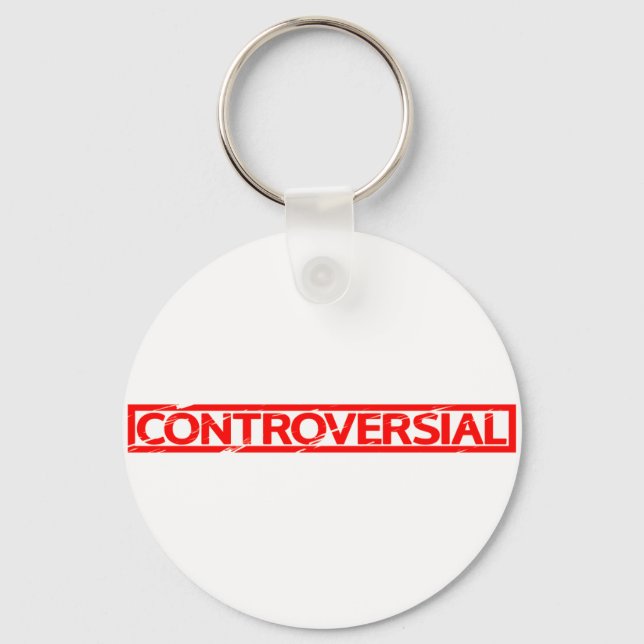 Porte-clés Timbre controversé (Recto)