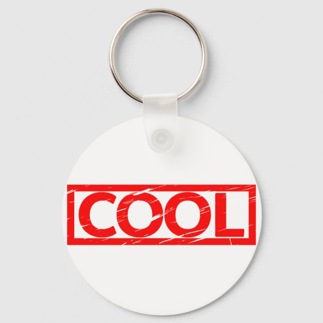 Porte-clés Timbre cool (Recto)