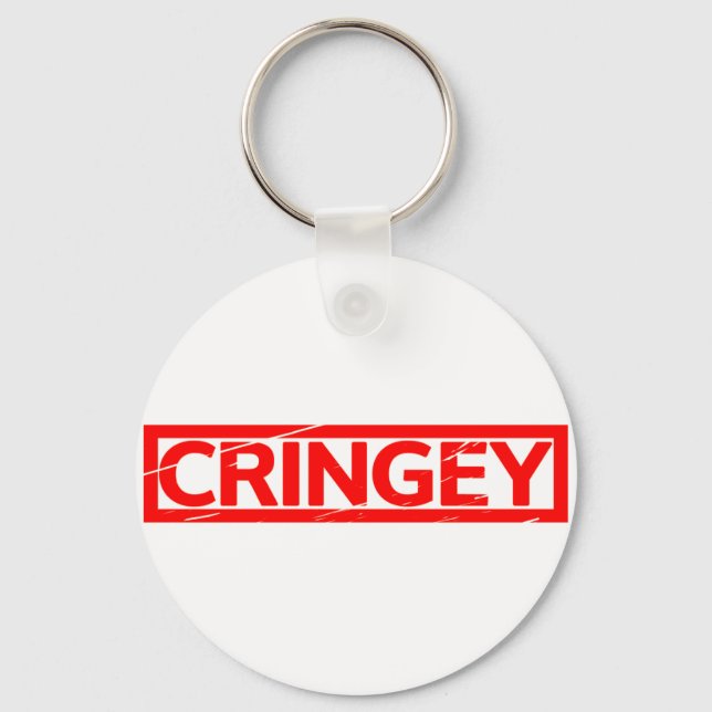 Porte-clés Timbre Cringey (Recto)
