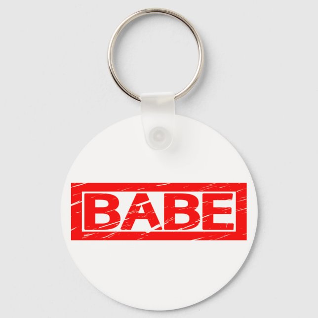 Porte-clés Timbre de bébé (Recto)