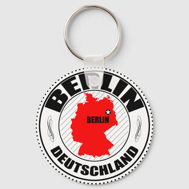 Porte-clés Timbre de Berlin A002 (Recto)