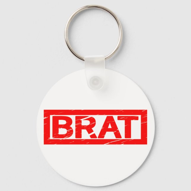 Porte-clés Timbre de Brat (Recto)