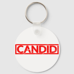 Porte-clés Timbre de Candid