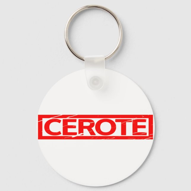 Porte-clés Timbre de certificat (Recto)