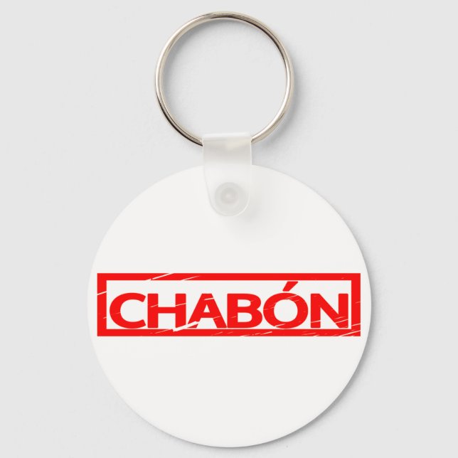 Porte-clés Timbre de Chabón (Recto)