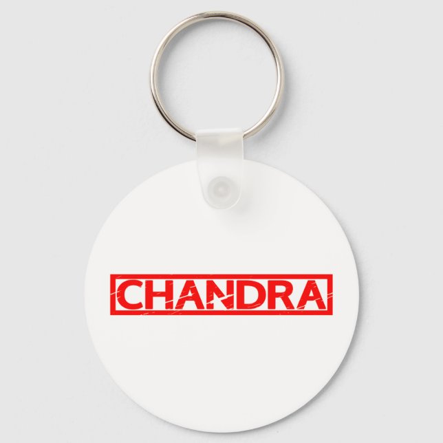 Porte-clés Timbre de Chandra (Recto)