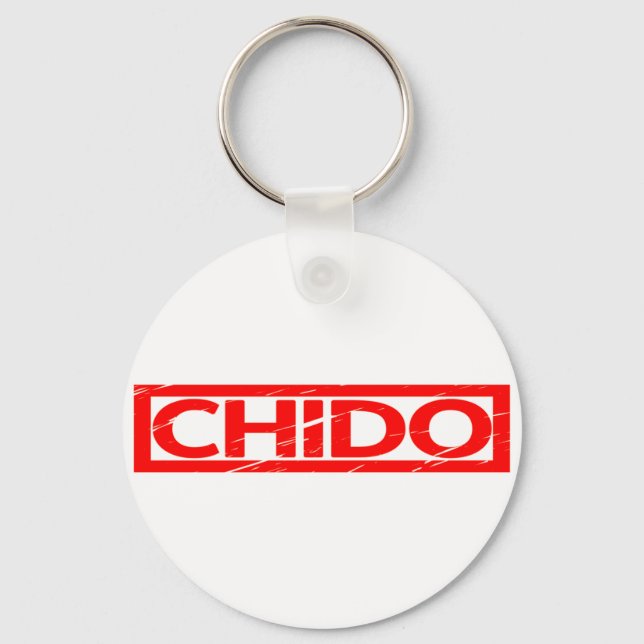 Porte-clés Timbre de chido (Recto)