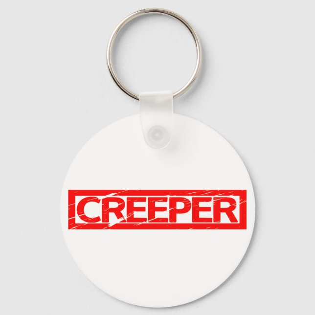 Porte-clés Timbre de Creeper (Recto)