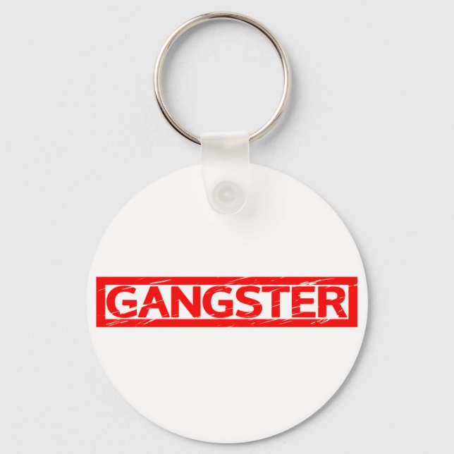 Porte-clés Timbre de Gangster (Recto)