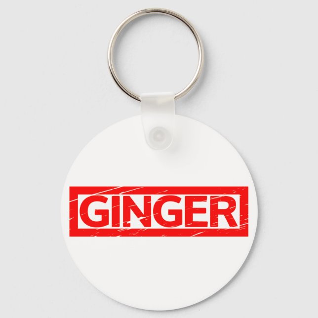 Porte-clés Timbre de gingembre (Recto)