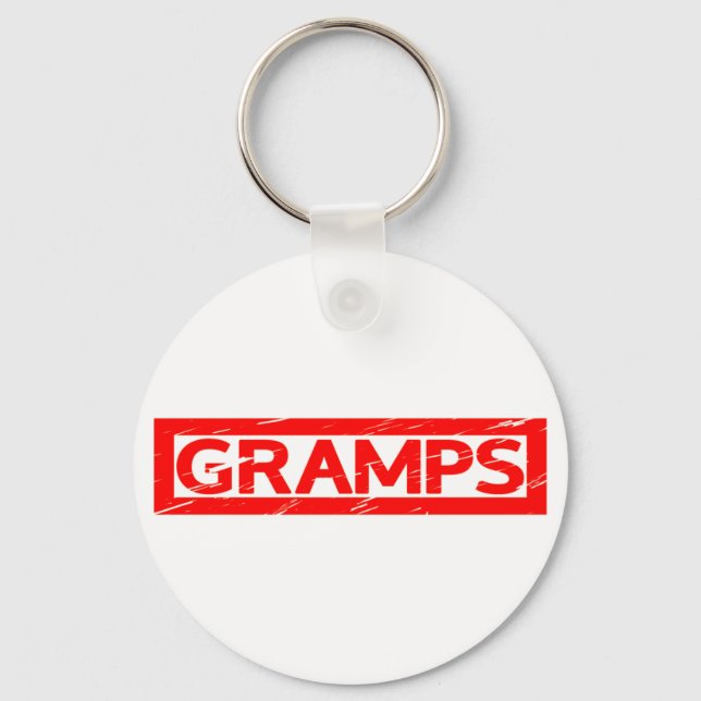 Porte-clés Timbre de Gramps (Recto)