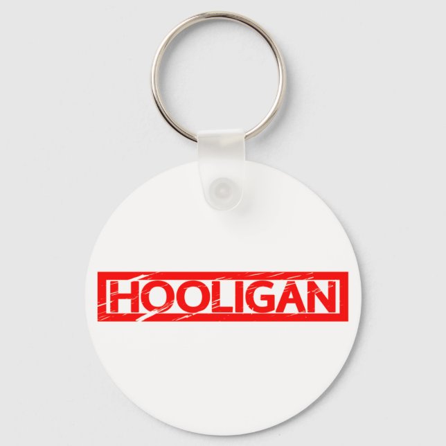 Porte-clés Timbre de Hooligan (Recto)