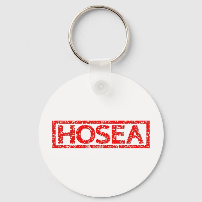 Porte-clés Timbre de Hosea (Recto)