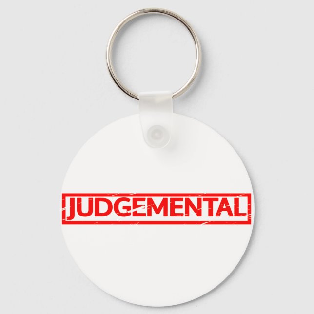 Porte-clés Timbre de jugement (Recto)