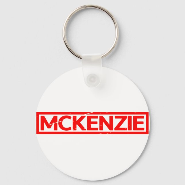 Porte-clés Timbre de Mckenzie (Recto)
