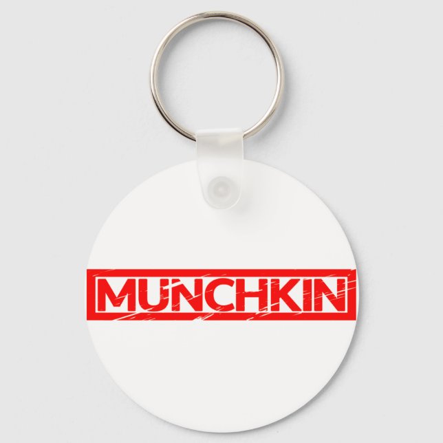 Porte-clés Timbre de Munchkin (Recto)
