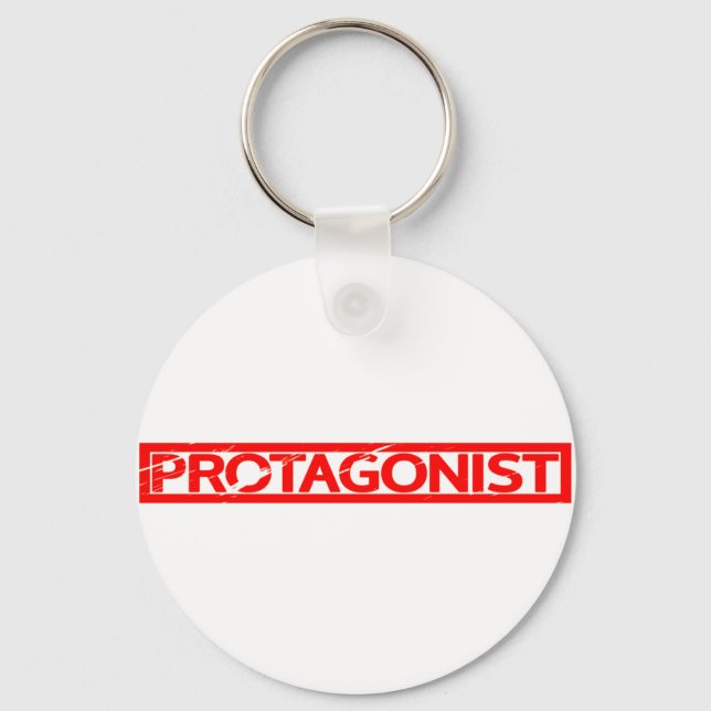 Porte-clés Timbre de protagoniste (Recto)
