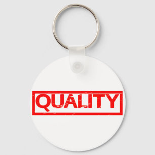 Porte-clés Timbre de Qualité
