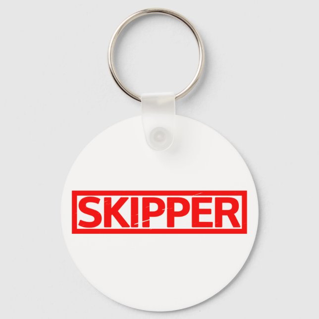 Porte-clés Timbre de skipper (Recto)